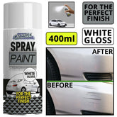 Gloss White Car Spray 400ml Spray Paint